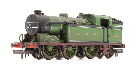Pre-Owned Class N2 1744 GNR Green 0-6-2T Steam Locomotive - Custom Weathered