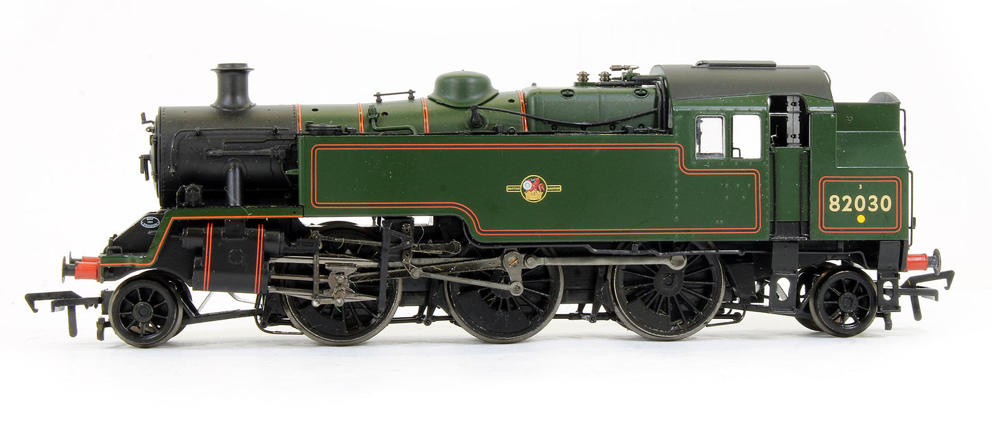 Pre-Owned 31-976A BR Standard Class 3MT Tank 82030 BR Lined Green Late Crest Steam Locomotive - DCC Fitted