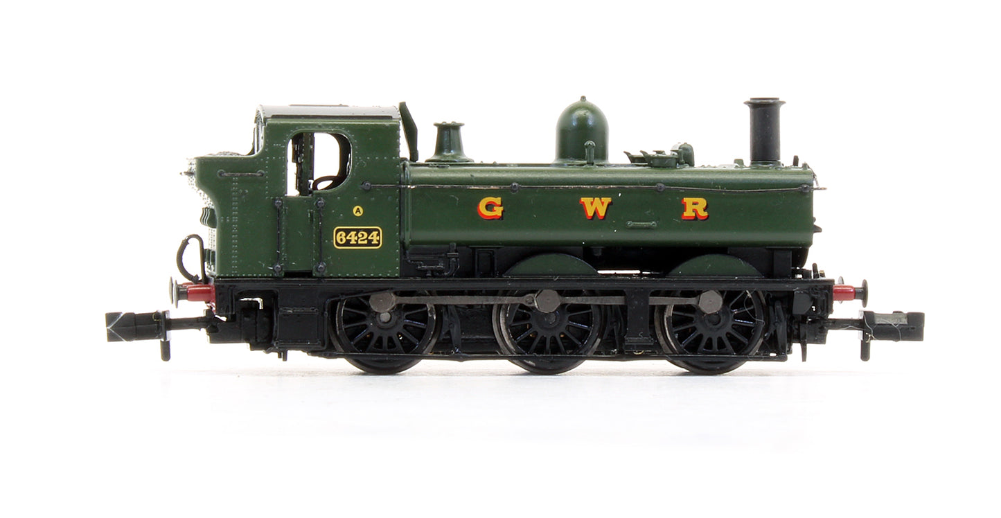 Pre-Owned 371-985A Class 64XX Pannier Tank 6424 GWR Green Steam Locomotive