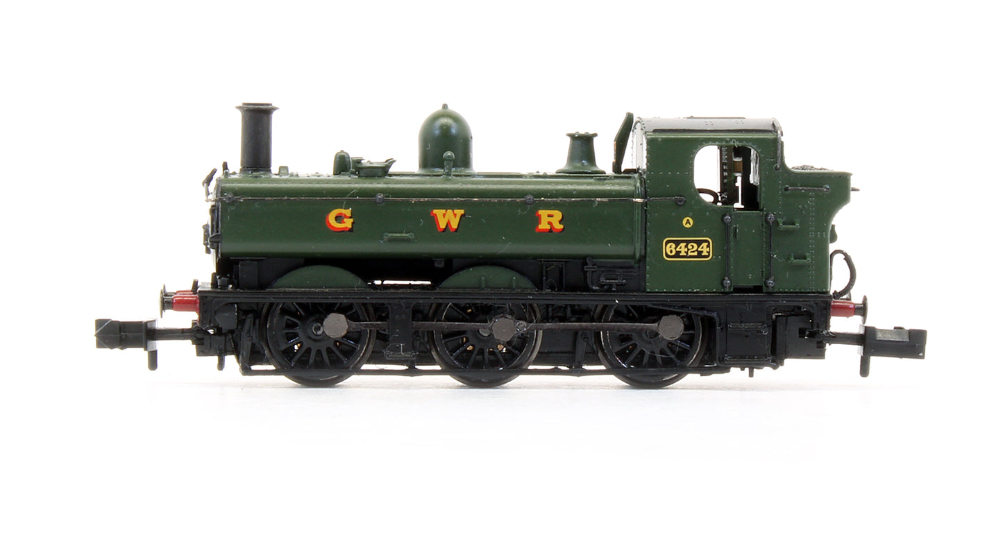 Pre-Owned 371-985A Class 64XX Pannier Tank 6424 GWR Green Steam Locomotive