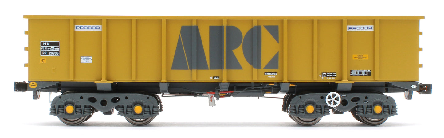 ACC2965 Set of 5 PTA - ARC Early (Procor) Wagons - Pack 2