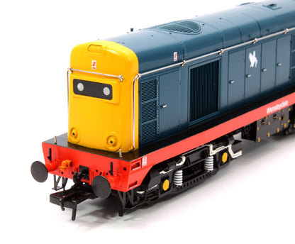 Class 20/0 Headcode Box 20173 'Wensleydale' BR Blue (Red Solebar) Diesel Locomotive - DCC Sound