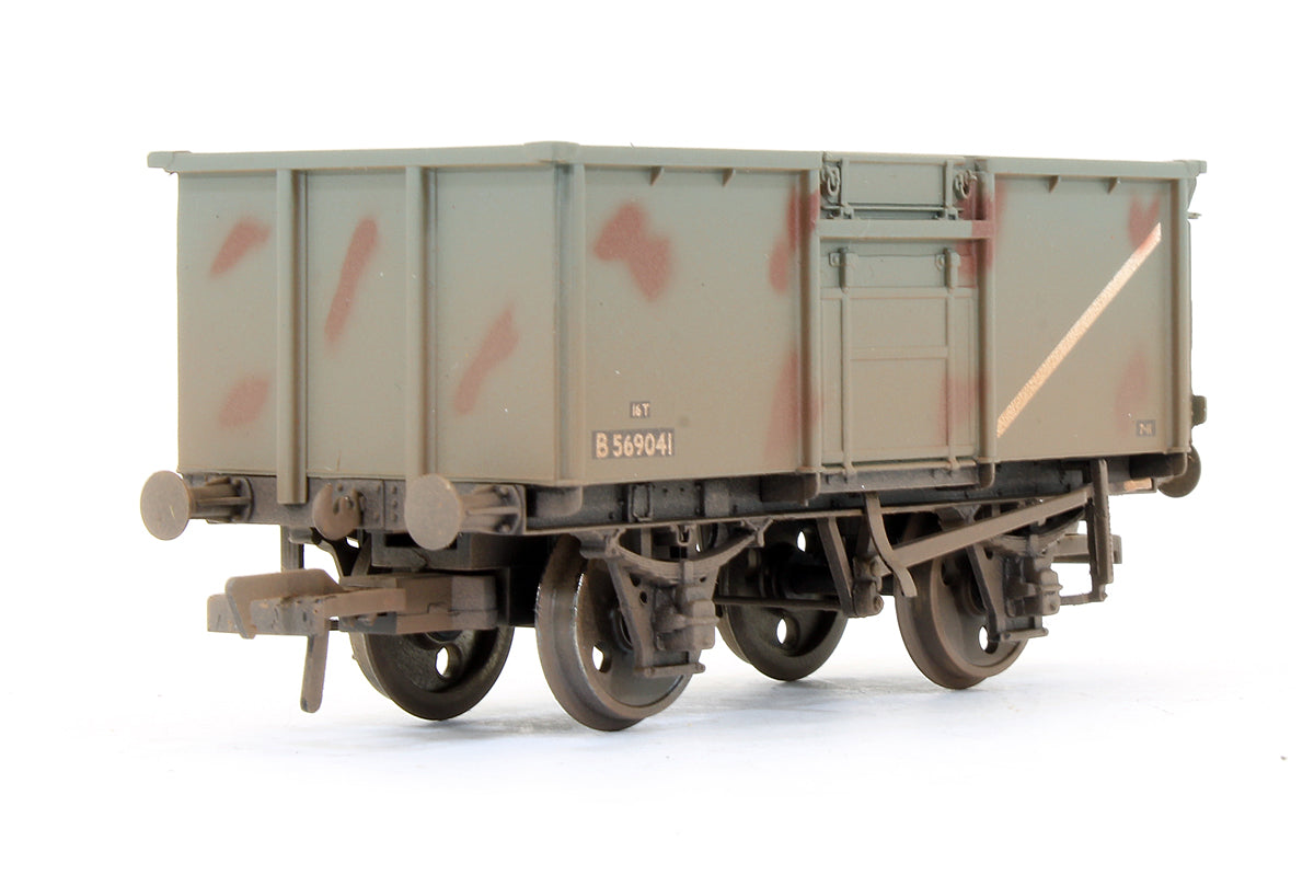 Pre-Owned Set Of 3 BR Grey 16T Mineral Wagons (Exclusive Edition) Weathered