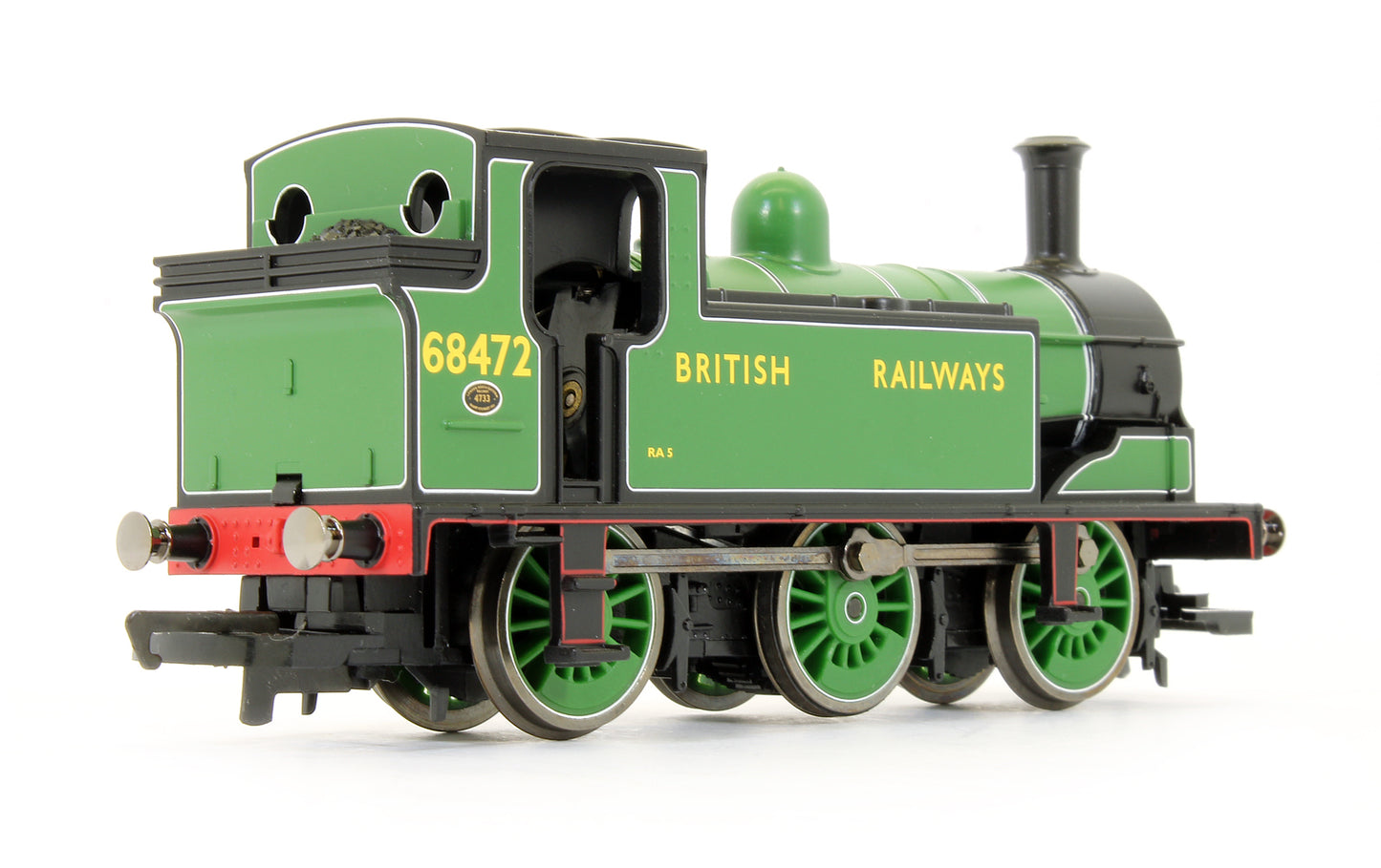 Pre-Owned R2541 BR Green 0-6-0T '68472' Steam Locomotive