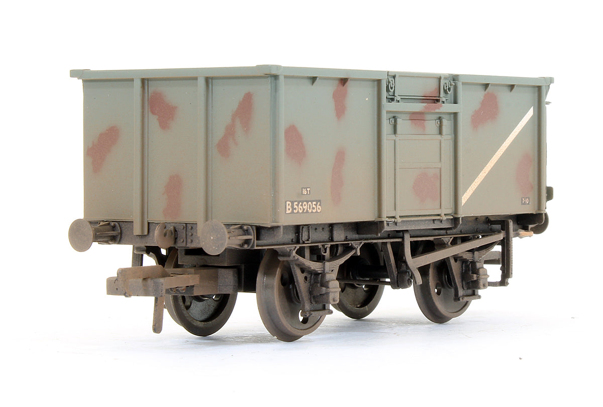 Pre-Owned Set Of 3 BR Grey 16T Mineral Wagons (Exclusive Edition) Weathered