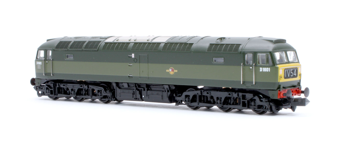 Class 47/0 D1601 BR Green (Small Yellow Panels) Diesel Locomotive - DCC Sound