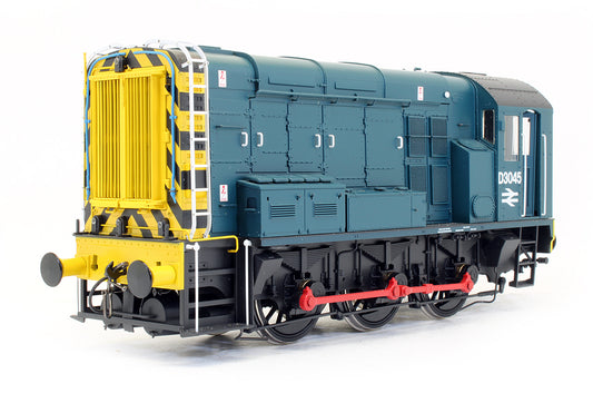 Pre-Owned Class 08 'D3045' BR Blue With Wasp Stripes Diesel Shunter Locomotive