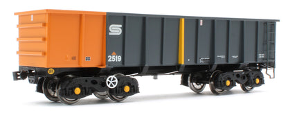 ACC2966 Set of 5 PTA - BSc Consett/Teesside (Pre-TOPS) Wagons - Pack 1