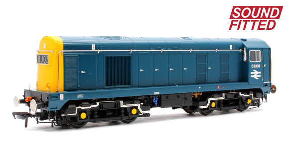 Class 20/0 Headcode Box D8308 BR Blue Diesel Locomotive - DCC Sound