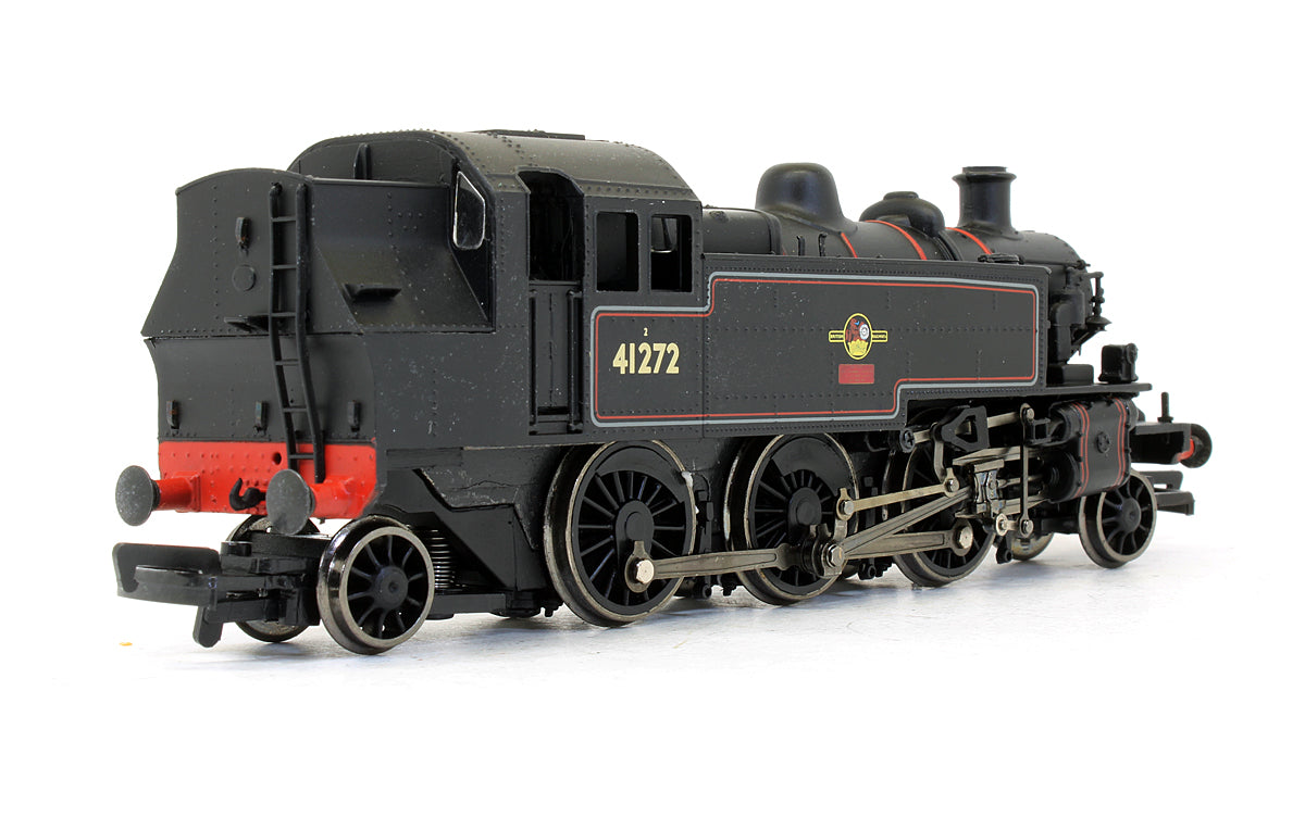 Pre-Owned 31-450A Ivatt 2-6-2 Tank 41272 BR Lined Black Late Crest Push Pull Steam Locomotive
