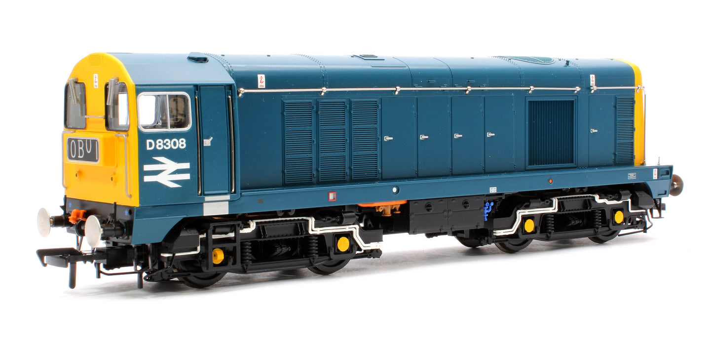 Class 20/0 Headcode Box D8308 BR Blue Diesel Locomotive - DCC Sound