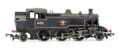 Pre-Owned 31-450A Ivatt 2-6-2 Tank 41272 BR Lined Black Late Crest Push Pull Steam Locomotive