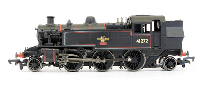 Pre-Owned 31-450A Ivatt 2-6-2 Tank 41272 BR Lined Black Late Crest Push Pull Steam Locomotive