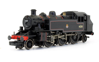 Pre-Owned 31-451A BR Lined Black Ivatt Tank '41250' Early Emblem Steam Locomotive