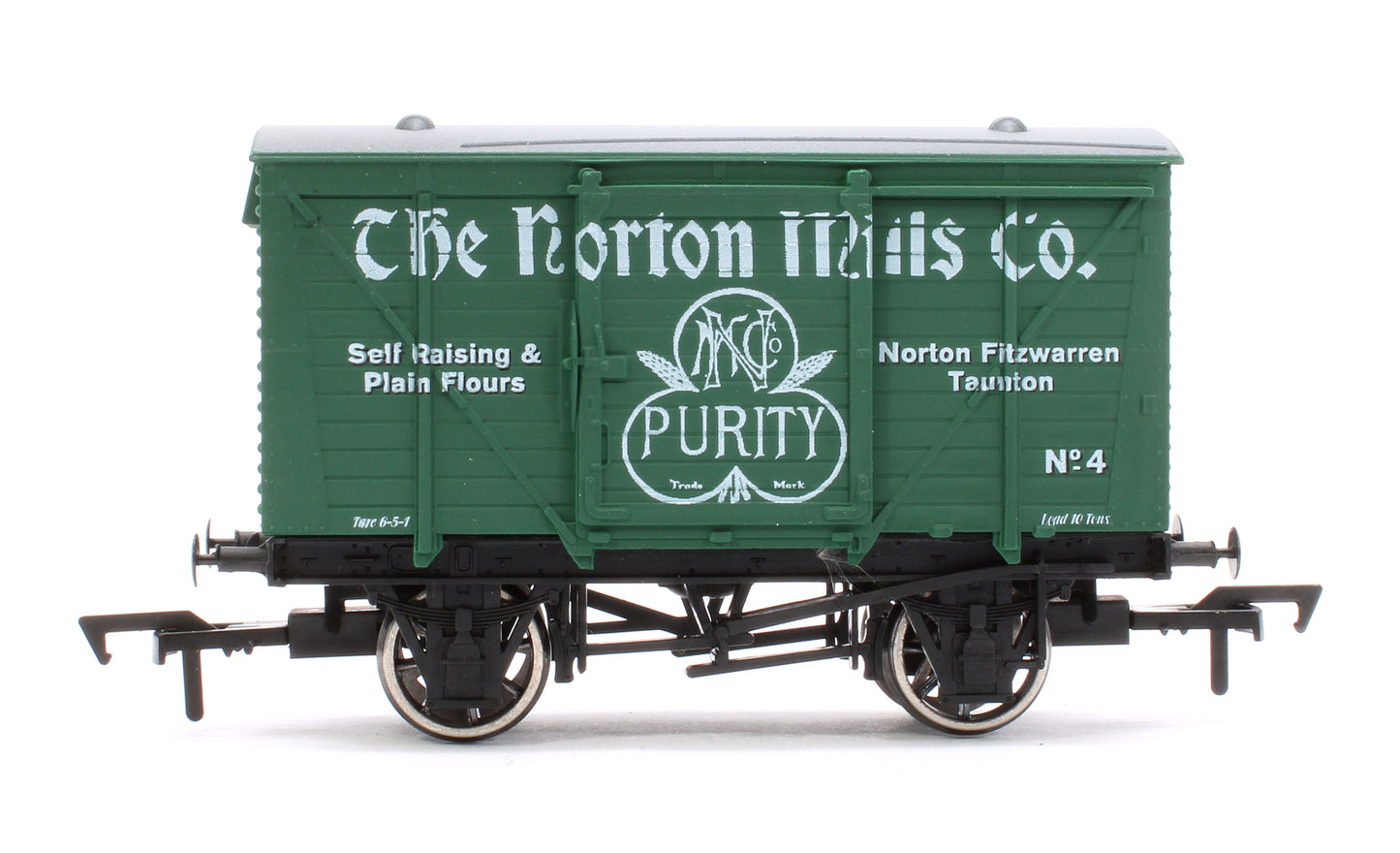 NORT Pre-Owned 10T No.4 Vent Van 'The Norton Mills Co.' (Limited Edition for Burnham & District MRC)