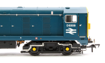 Class 20/0 Headcode Box D8308 BR Blue Diesel Locomotive - DCC Sound