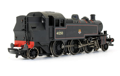 Pre-Owned 31-451A BR Lined Black Ivatt Tank '41250' Early Emblem Steam Locomotive