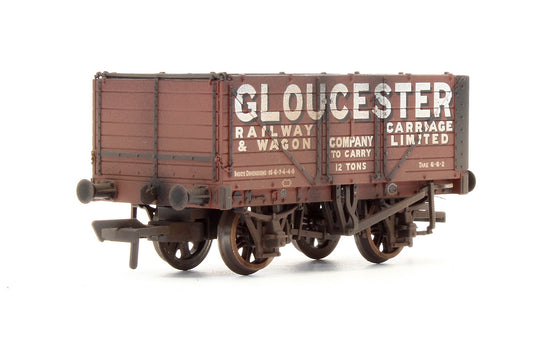Pre-Owned 'Gloucester Railway Carriage & Wagon Co Ltd' 7 Plank Wagon Exclusive Edition - Custom Weathered