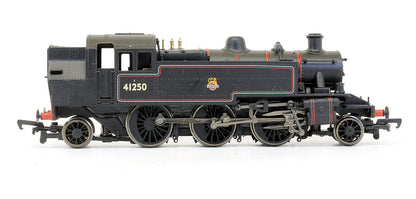Pre-Owned 31-451A BR Lined Black Ivatt Tank '41250' Early Emblem Steam Locomotive