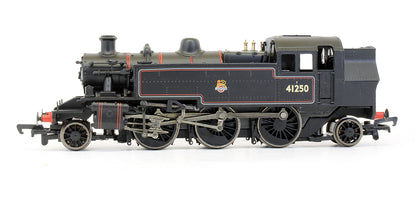 Pre-Owned 31-451A BR Lined Black Ivatt Tank '41250' Early Emblem Steam Locomotive
