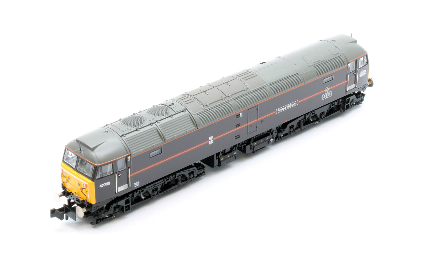 372-262NRM Class 47/7 47798 'Prince William' EWS Royal Claret (Locomotion Models Exclusive) Diesel Locomotive