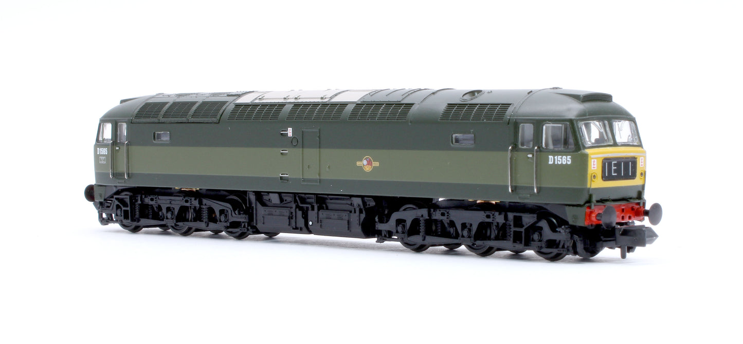 Class 47/0 D1565 BR Green (Small Yellow Panels) Diesel Locomotive - DCC Sound
