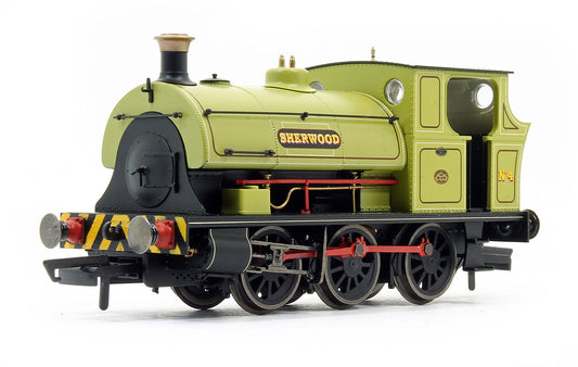 Pre-Owned R3693 Peckett B2 Sherwood Colliery Steam Locomotive No.4 - DCC Fitted