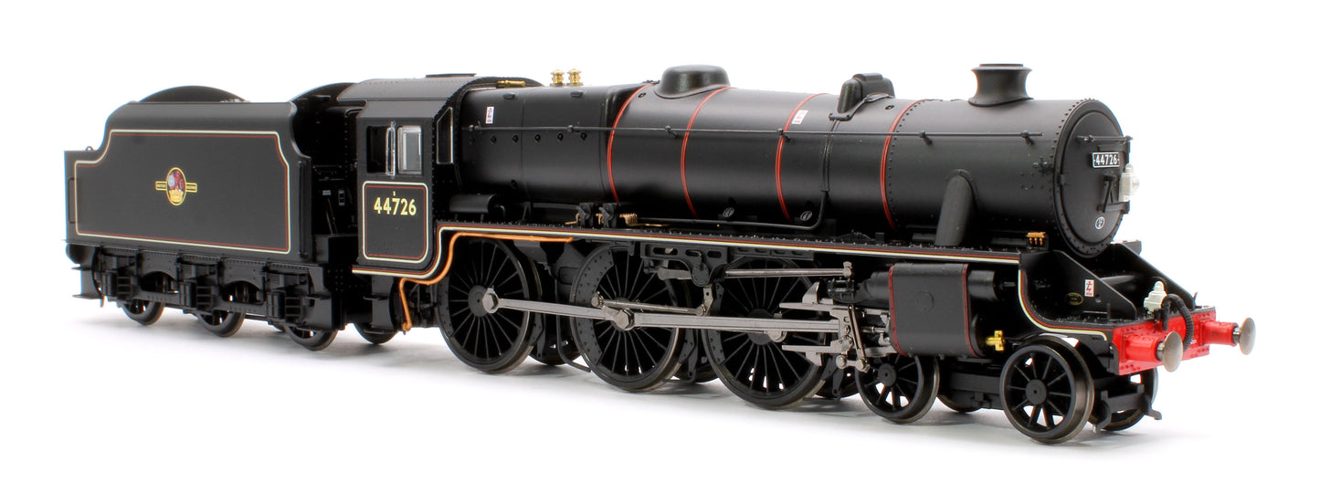 Stanier Class 5MT 'Black 5' 4-6-0 44726 BR Black Late Crest with Steam Generator Steam Locomotive