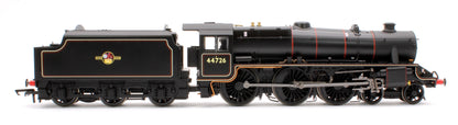 Pre-Owned Stanier Class 5MT 'Black 5' 4-6-0 44726 BR Black Late Crest with Steam Generator Steam Locomotive - DCC Sound