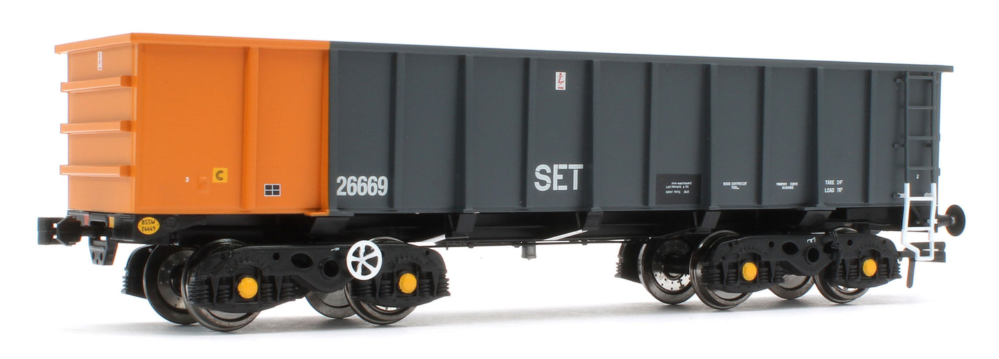 ACC2968 Set of 5 PTA - BSc South Wales Grey Wagons - Pack 1