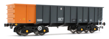 ACC2968 Set of 5 PTA - BSc South Wales Grey Wagons - Pack 1