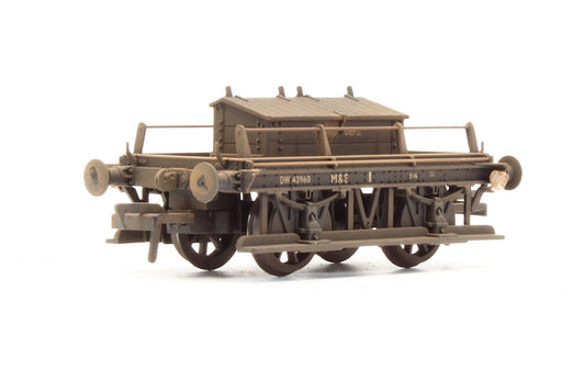 Pre-Owned GWR Shunters Truck 'Loco Dept' BR Black - Custom Weathered
