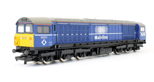 Pre-Owned Mainline Blue Class 58021 'Hither Green Depot' Diesel Locomotive