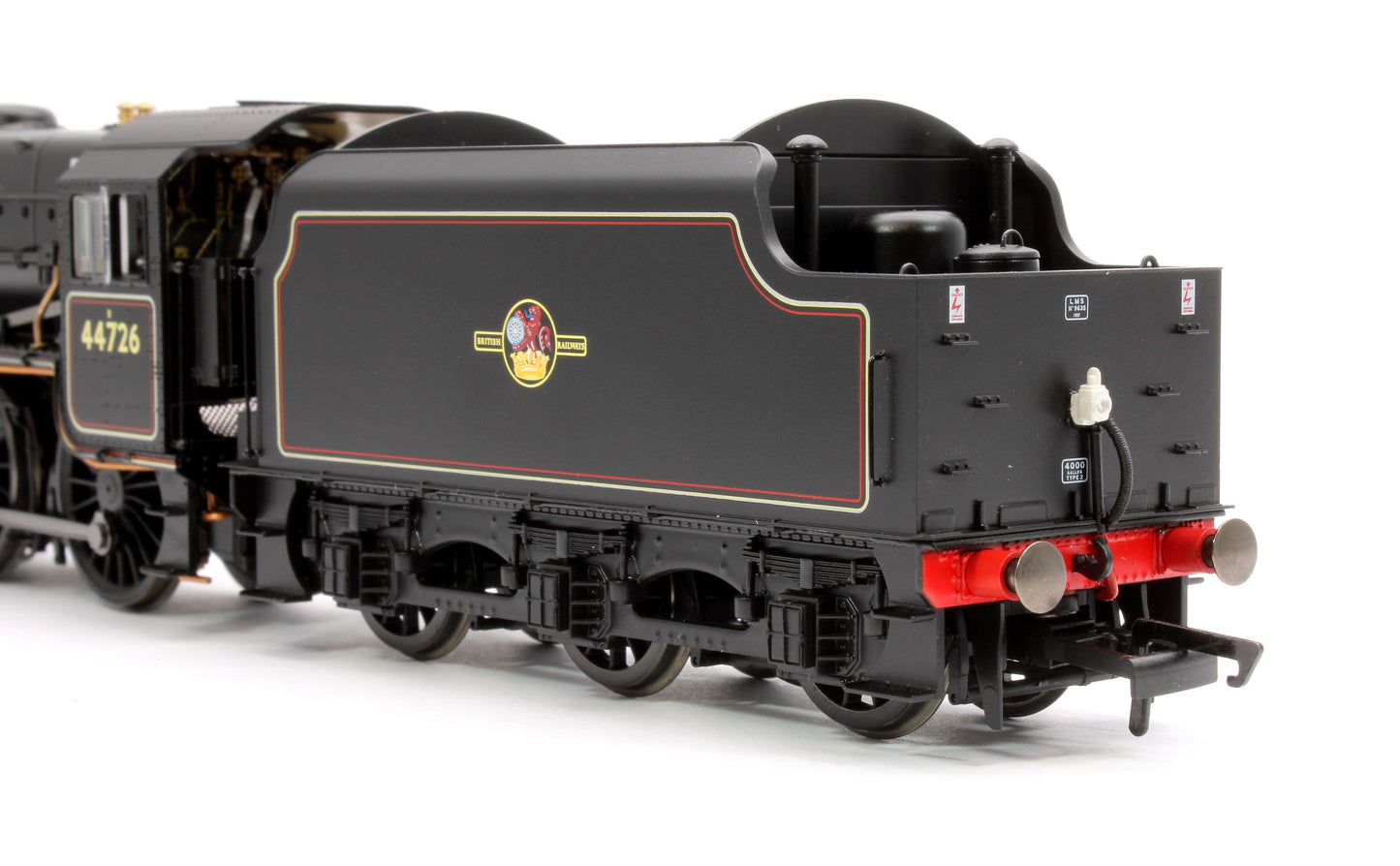 Stanier Class 5MT 'Black 5' 4-6-0 44726 BR Black Late Crest with Steam Generator Steam Locomotive