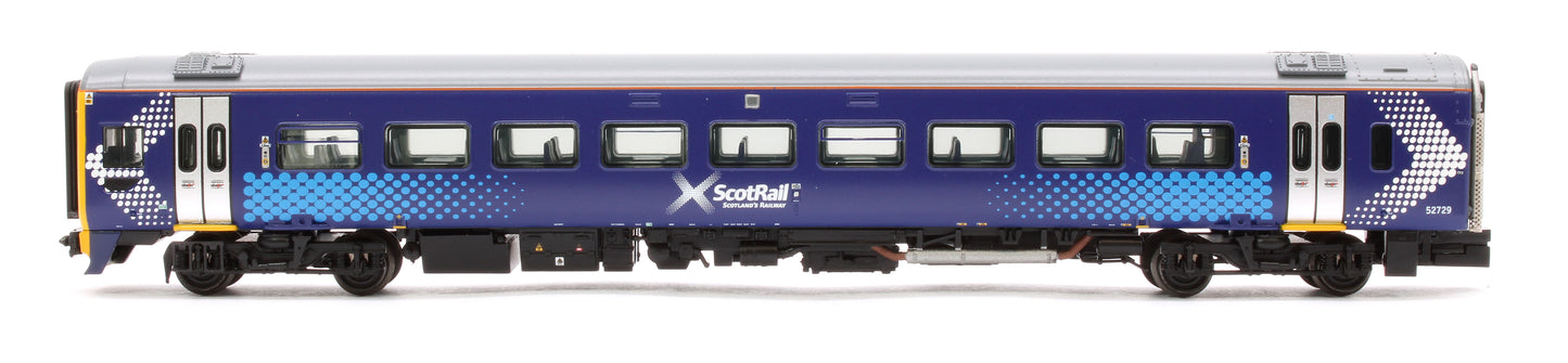 Class 158 2-Car DMU 158729 ScotRail Saltire - DCC Sound