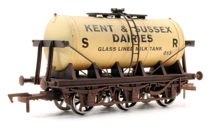 Pre-Owned 'Kent & Sussex Dairies' 6 Wheel Tanker No.13 (Weathered) - Limited Edition