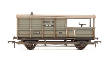 Pre-Owned 20T Toad Brake Van BR Grey 'W68919' - Custom Weathered
