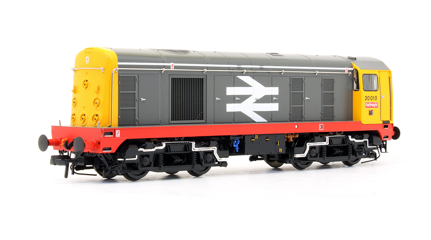 Pre-Owned 35-357A Class 20/0 Headcode Box 20010 BR Railfreight (Red Stripe) Diesel Locomotive
