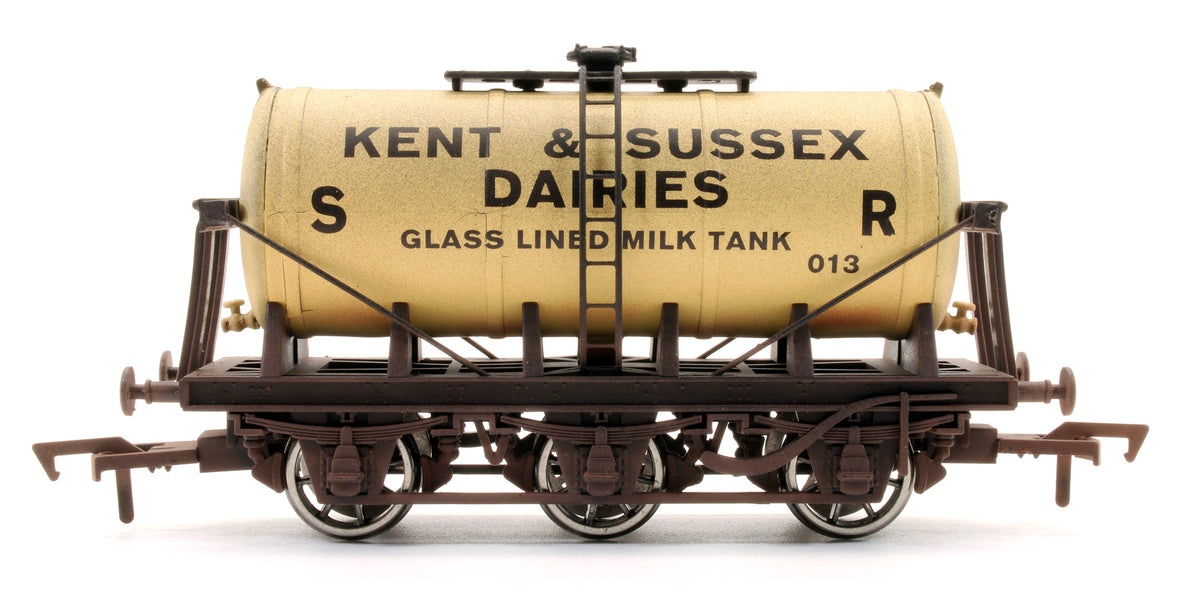 Pre-Owned 'Kent & Sussex Dairies' 6 Wheel Tanker No.13 (Weathered) - Limited Edition