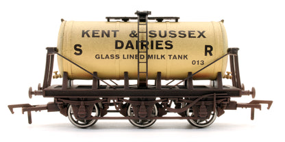 Pre-Owned 'Kent & Sussex Dairies' 6 Wheel Tanker No.13 (Weathered) - Limited Edition