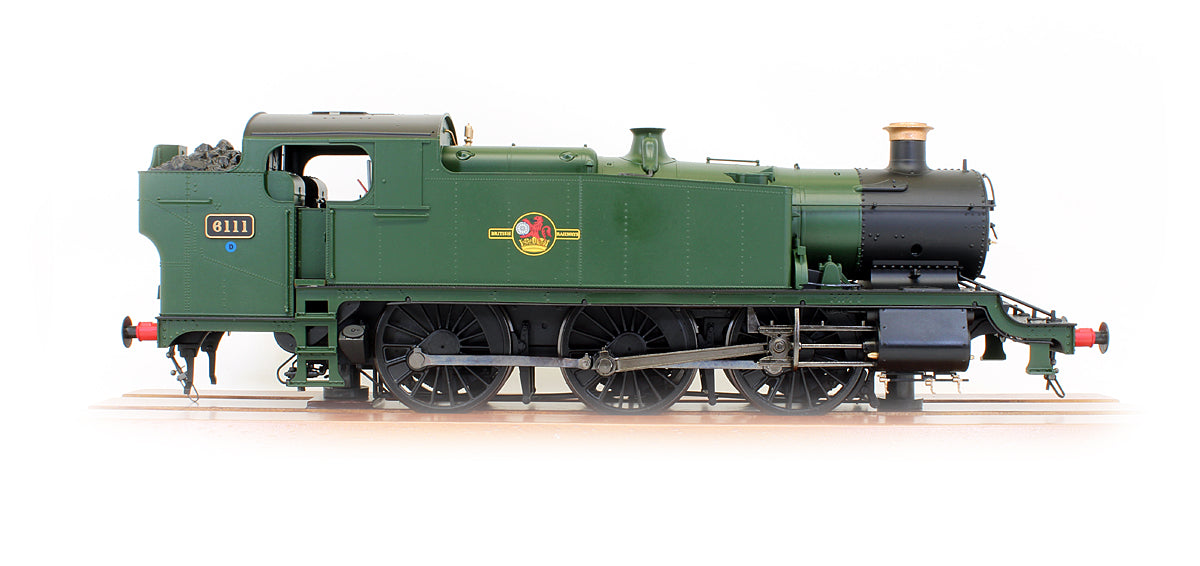 Pre-Owned 2-6-2T 'Large Prairie' 6111 BR Un-Lined Green Late Crest Steam Locomotive