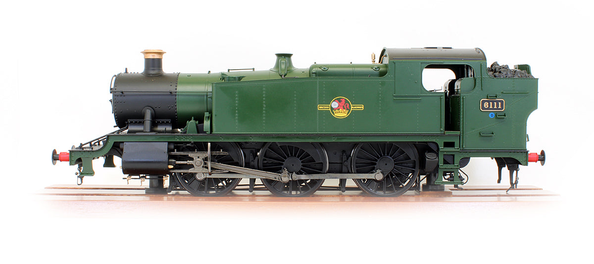 Pre-Owned 2-6-2T 'Large Prairie' 6111 BR Un-Lined Green Late Crest Steam Locomotive