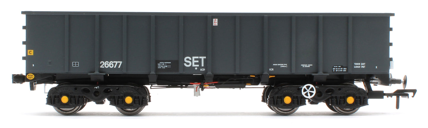ACC2968 Set of 5 PTA - BSc South Wales Grey Wagons - Pack 1