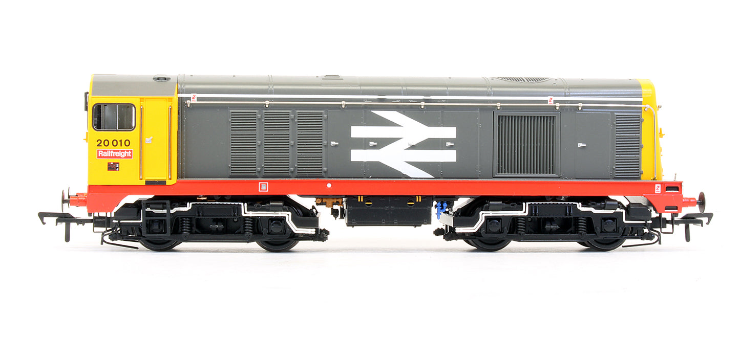Pre-Owned 35-357A Class 20/0 Headcode Box 20010 BR Railfreight (Red Stripe) Diesel Locomotive