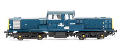 BR Blue D8534 Class 17 With Full Yellow Ends Diesel Locomotive