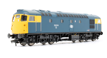Pre-Owned Class 26014 BR Blue With Full Yellow Ends Diesel Locomotive