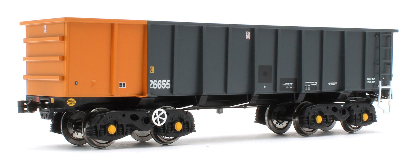 ACC2969 Set of 5 PTA - BSc South Wales Grey Wagons - Pack 2