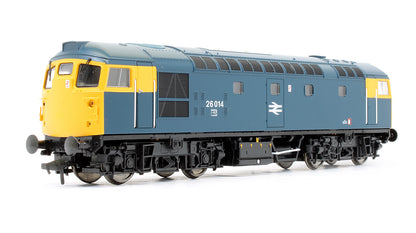 Pre-Owned Class 26014 BR Blue With Full Yellow Ends Diesel Locomotive