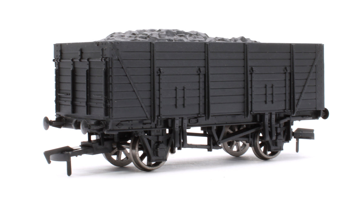Pre-Owned Unpainted 9 Plank Open Wagon - With Load