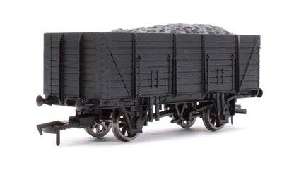 Pre-Owned Unpainted 9 Plank Open Wagon - With Load